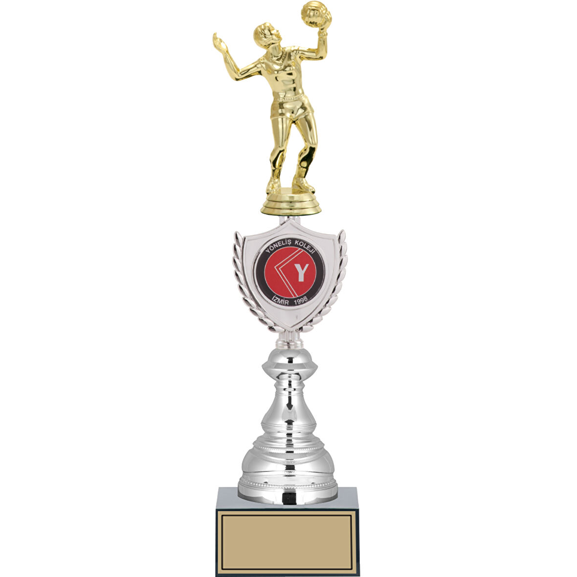 ODAK KUPA - Figürlü Kupalar - Voleybol Kadın Figürlü Kupalar FG-035 C - 40 cm