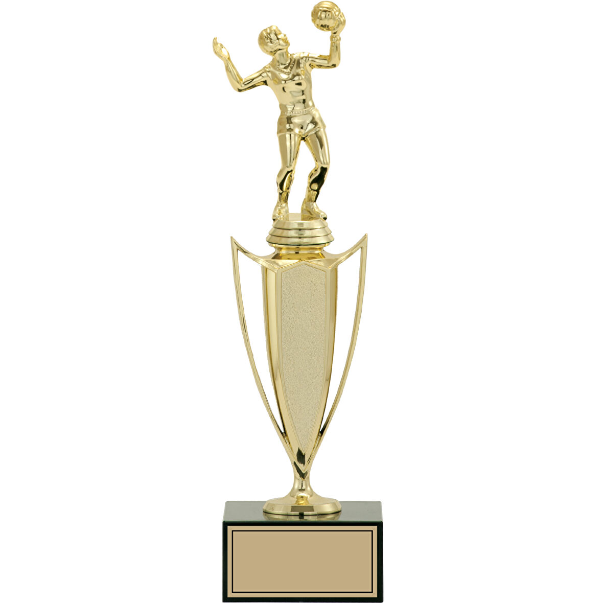 ODAK KUPA - Figürlü Kupalar - Voleybol Kadın Figürlü Kupalar FG-039 A - 36 cm