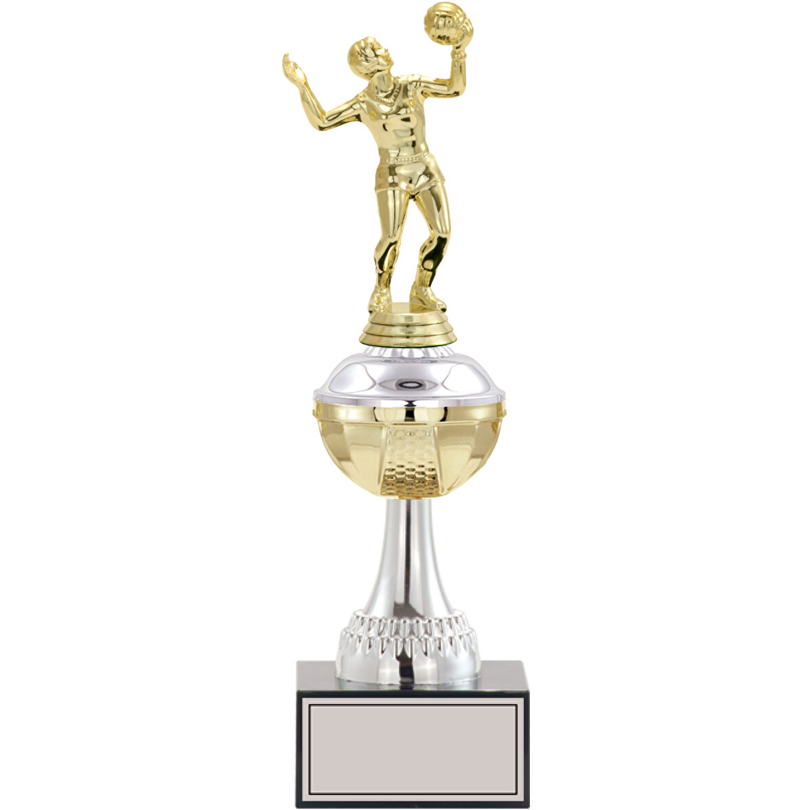 ODAK KUPA - Figürlü Kupalar - Voleybol Kadın Figürlü Kupalar FG-045 B - 33 cm