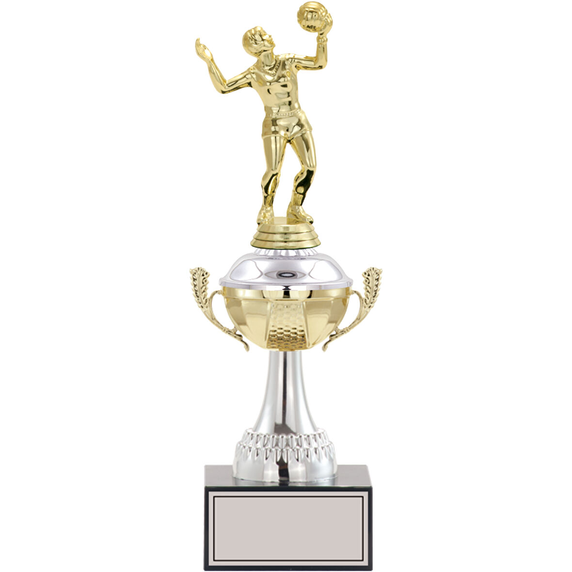 ODAK KUPA - Figürlü Kupalar - Voleybol Kadın Figürlü Kupalar FG-046 B - 33 cm