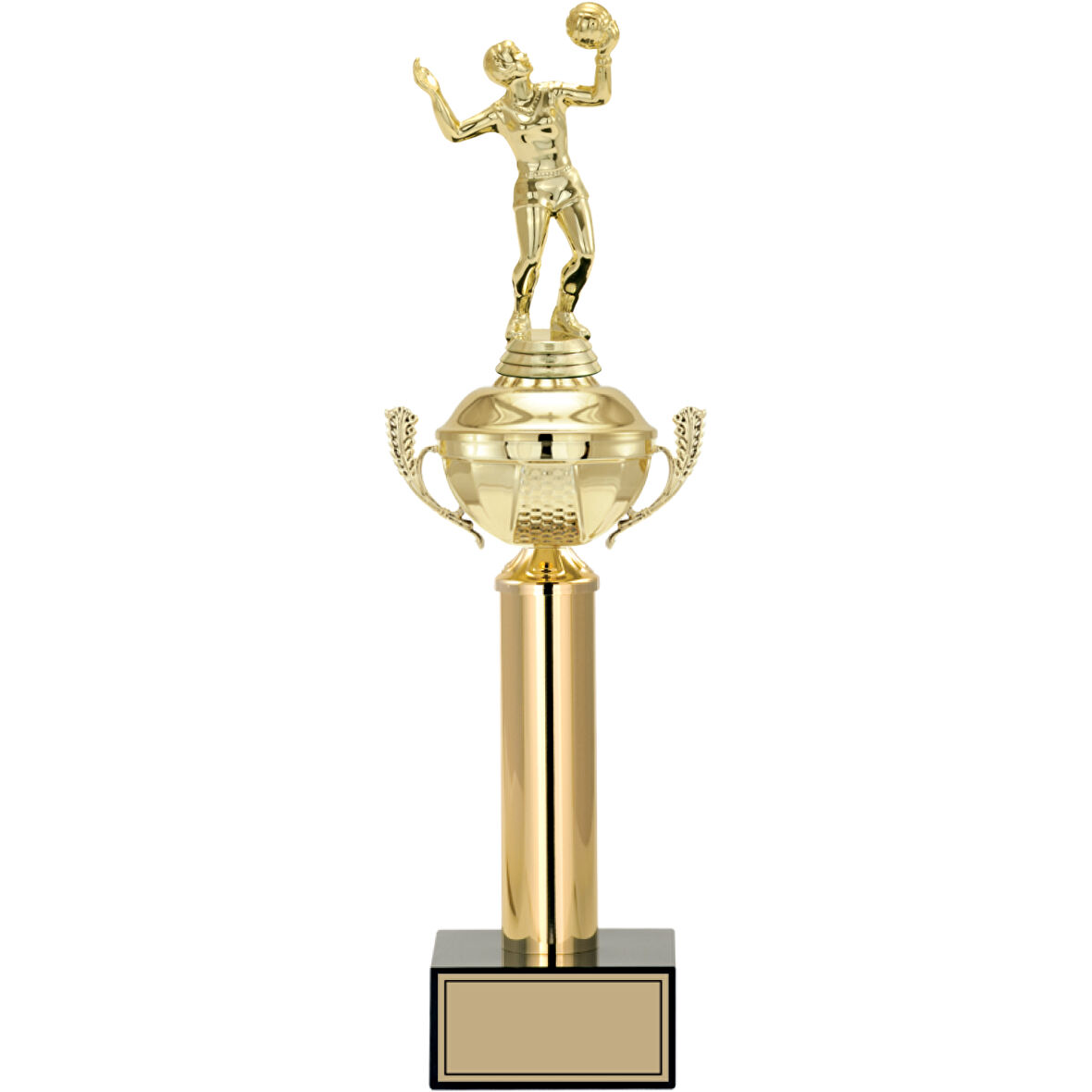 ODAK KUPA - Figürlü Kupalar - Voleybol Kadın Figürlü Kupalar FG-048 A - 44 cm