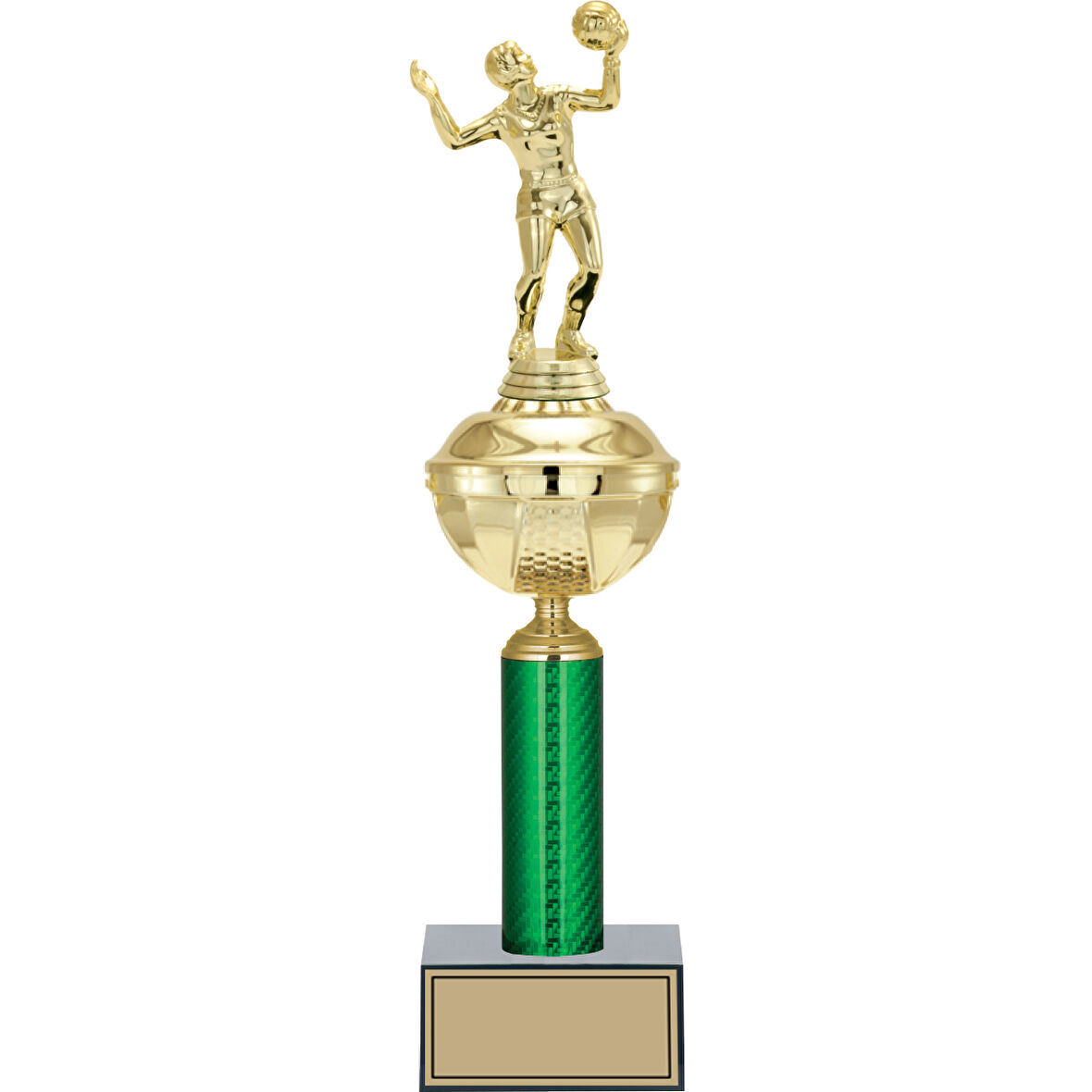 ODAK KUPA - Figürlü Kupalar - Voleybol Kadın Figürlü Kupalar FG-049 A - 43 cm