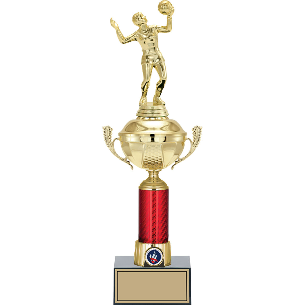 ODAK KUPA - Figürlü Kupalar - Voleybol Kadın Figürlü Kupalar FG-054 C - 41 cm