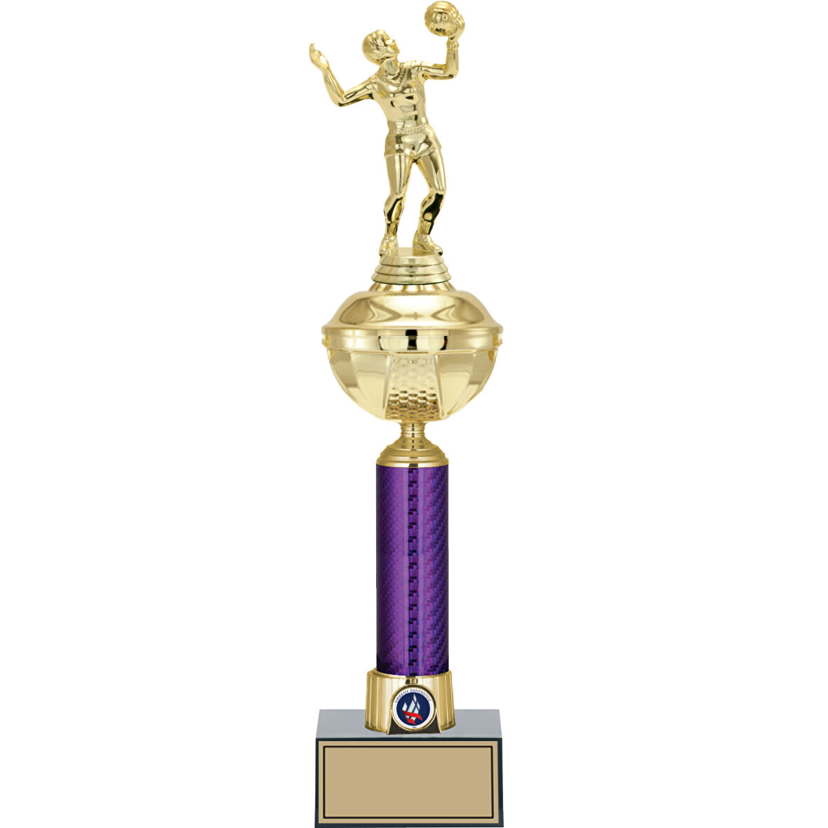 ODAK KUPA - Figürlü Kupalar - Voleybol Kadın Figürlü Kupalar FG-059 A - 46 cm