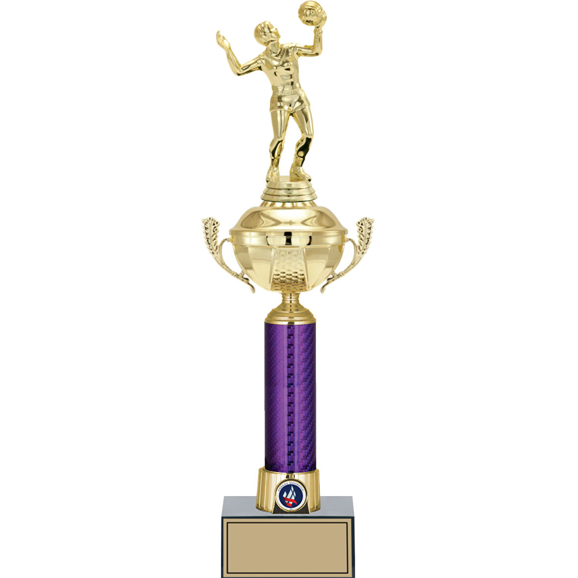 ODAK KUPA - Figürlü Kupalar - Voleybol Kadın Figürlü Kupalar FG-060 A - 46 cm