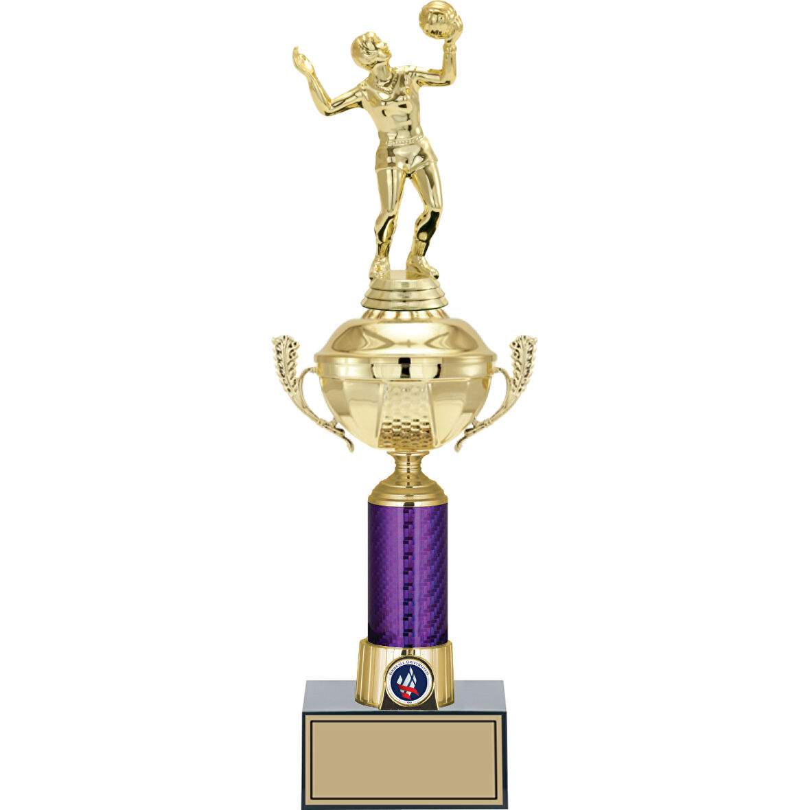 ODAK KUPA - Figürlü Kupalar - Voleybol Kadın Figürlü Kupalar FG-060 C - 41 cm