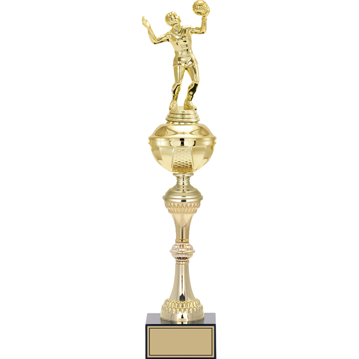 ODAK KUPA - Figürlü Kupalar - Voleybol Kadın Figürlü Kupalar FG-061 B - 48 cm