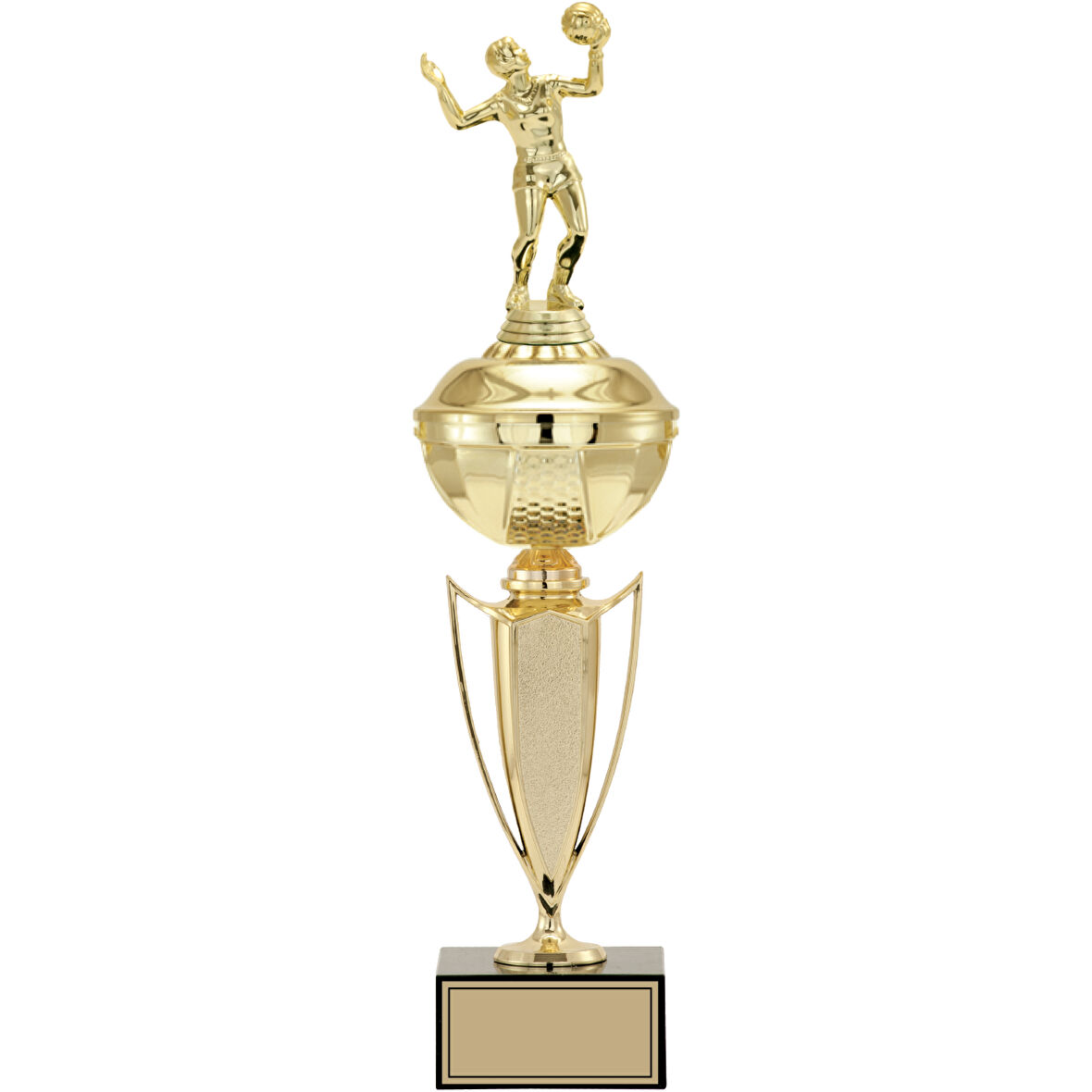 ODAK KUPA - Figürlü Kupalar - Voleybol Kadın Figürlü Kupalar FG-067 A - 48 cm