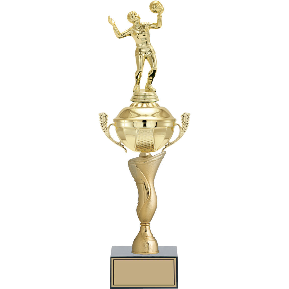 ODAK KUPA - Figürlü Kupalar - Voleybol Kadın Figürlü Kupalar FG-070 B - 47 cm