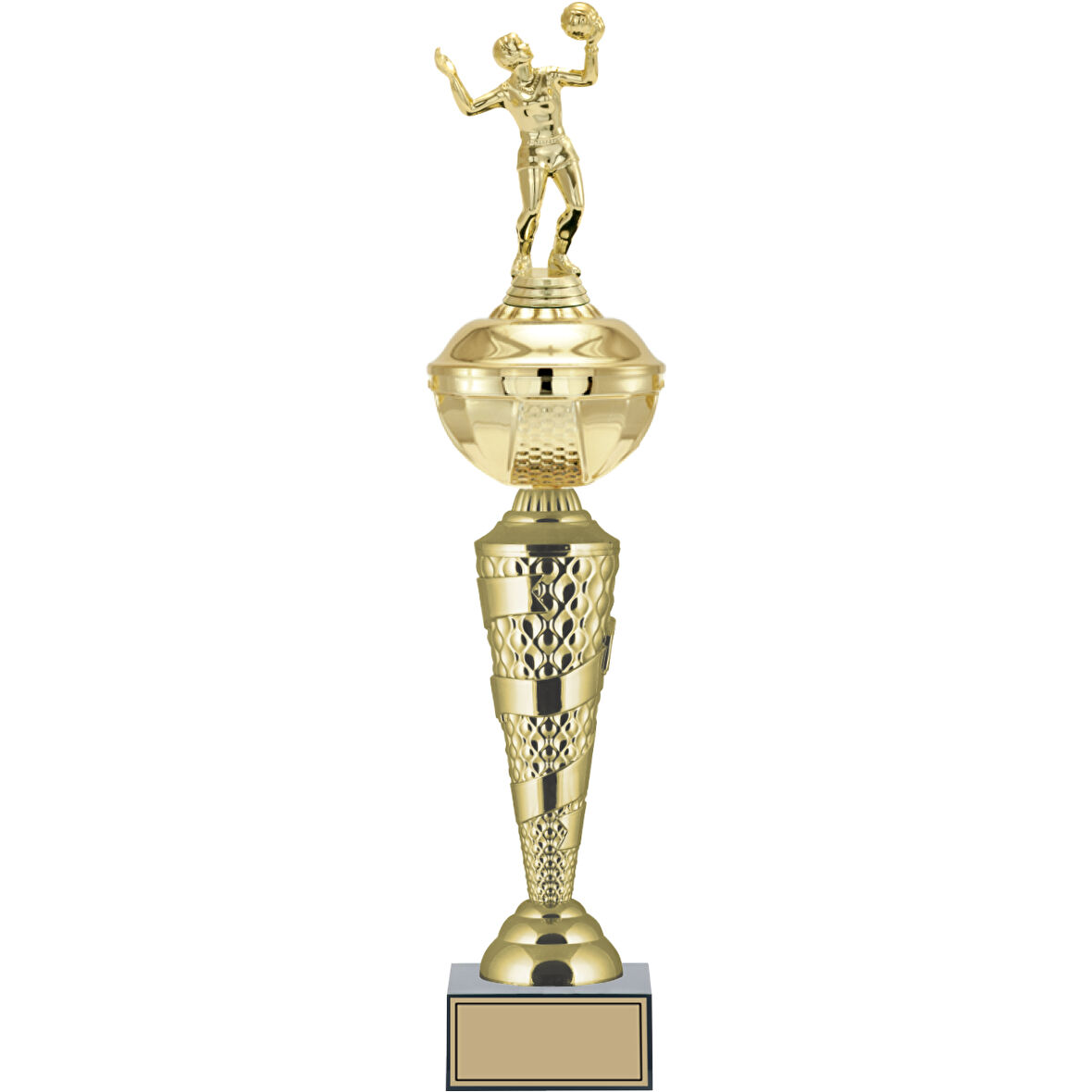 ODAK KUPA - Figürlü Kupalar - Voleybol Kadın Figürlü Kupalar FG-075 A - 53 cm