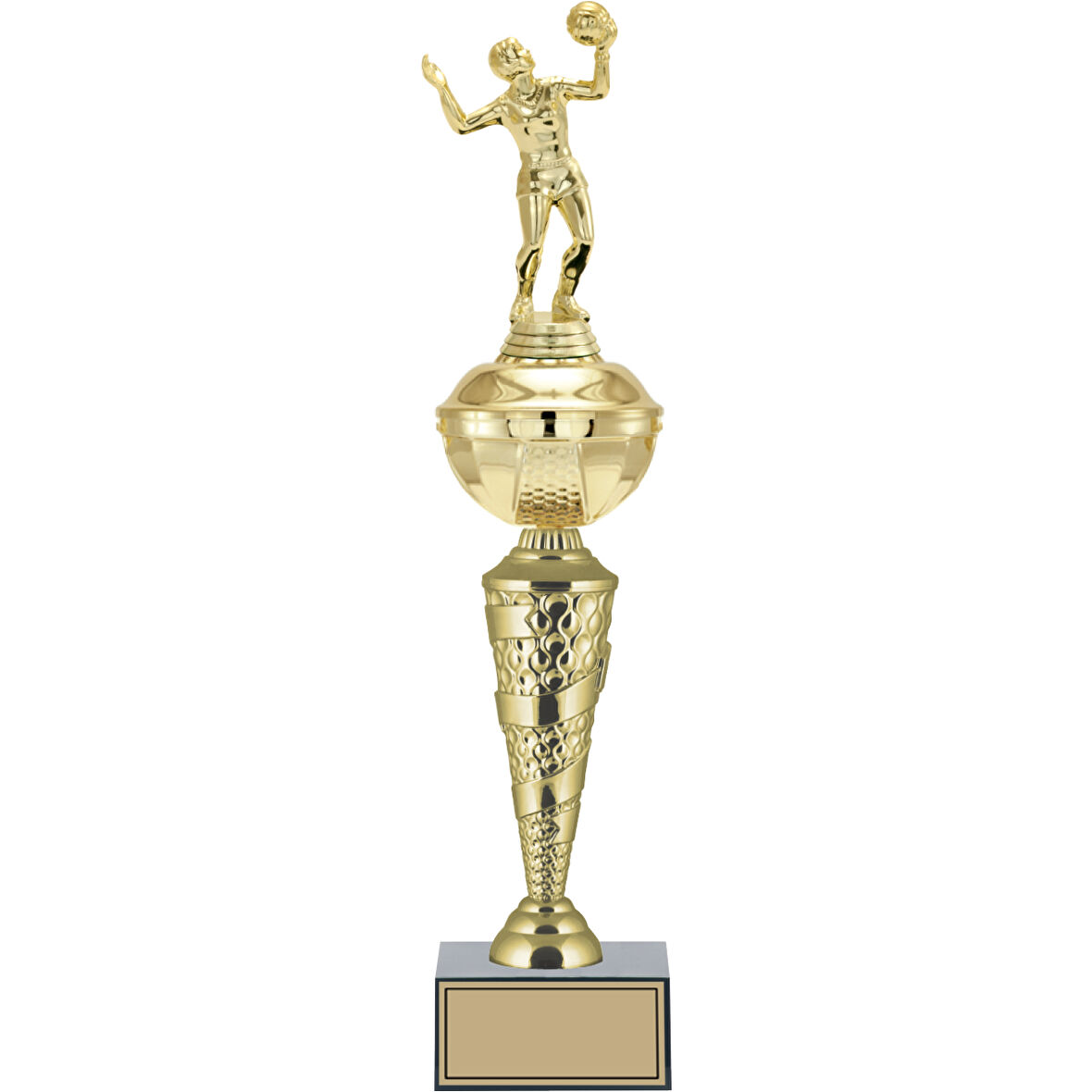 ODAK KUPA - Figürlü Kupalar - Voleybol Kadın Figürlü Kupalar FG-075 C - 47 cm