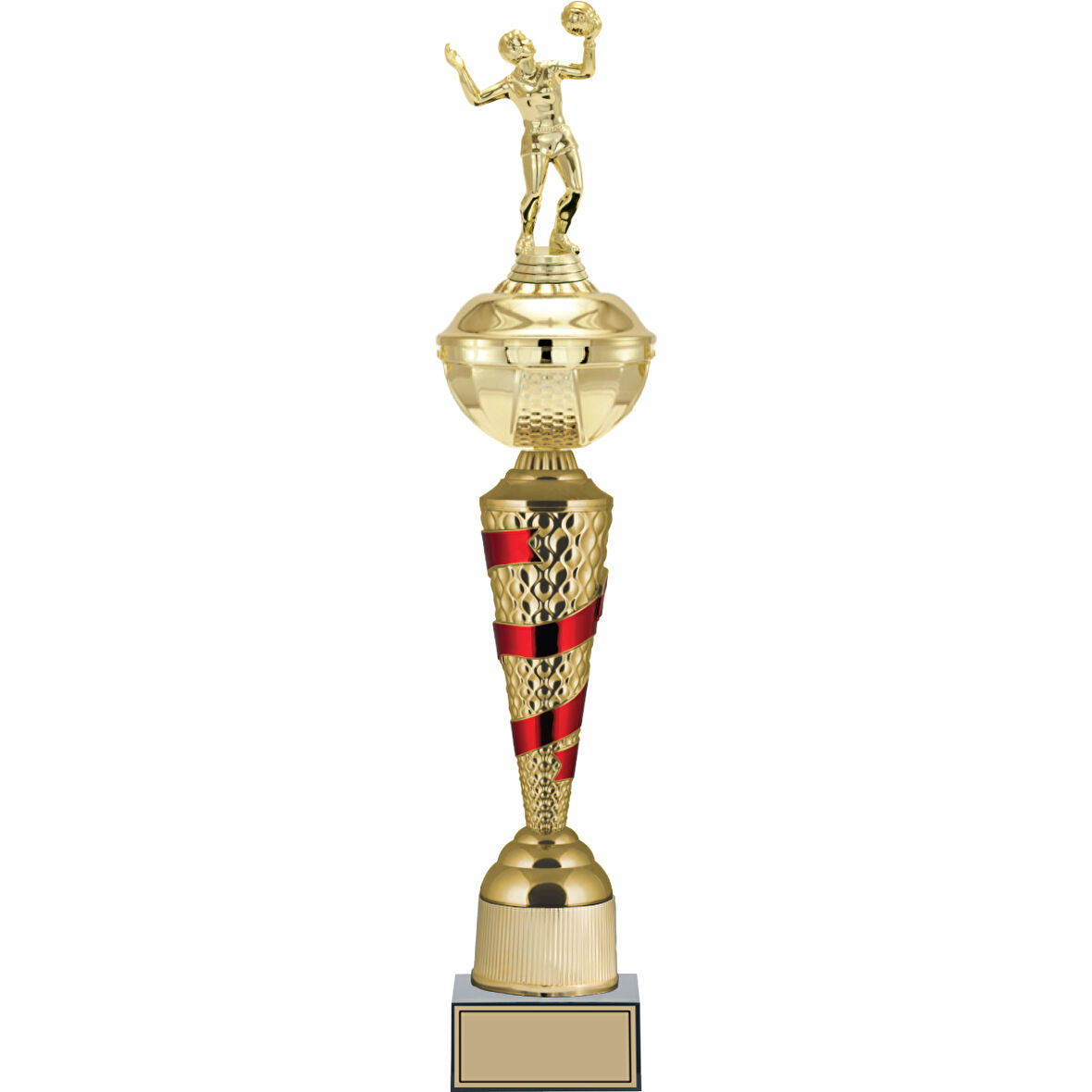 ODAK KUPA - Figürlü Kupalar - Voleybol Kadın Figürlü Kupalar FG-077 A - 58 cm