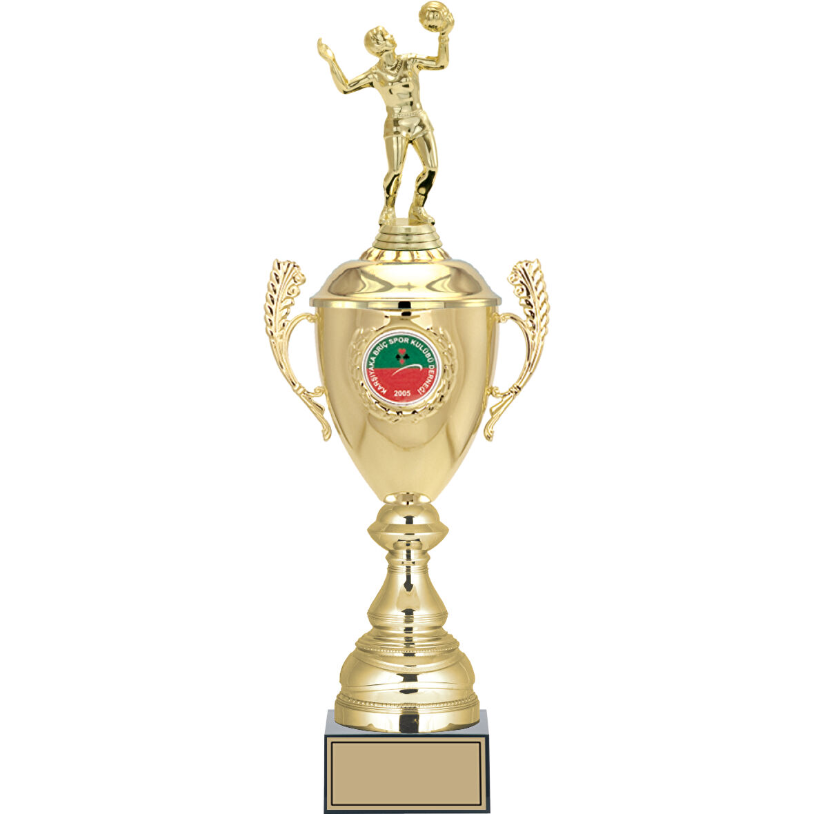 ODAK KUPA - Figürlü Kupalar - Voleybol Kadın Figürlü Kupalar FG-080 A - 51 cm