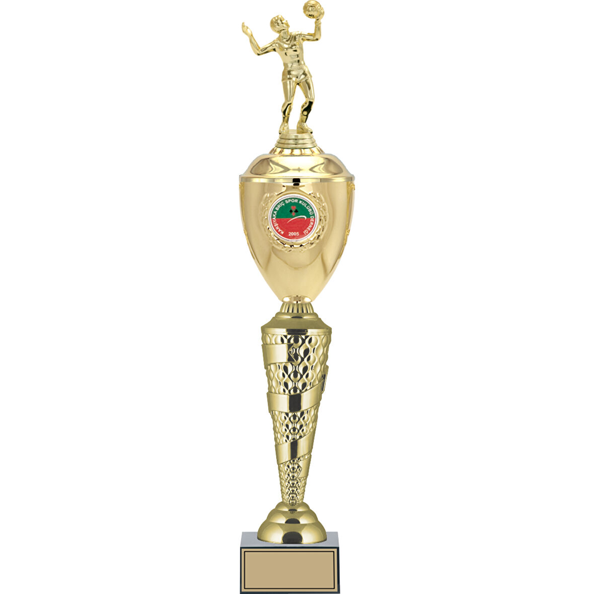 ODAK KUPA - Figürlü Kupalar - Voleybol Kadın Figürlü Kupalar FG-081 A - 61 cm