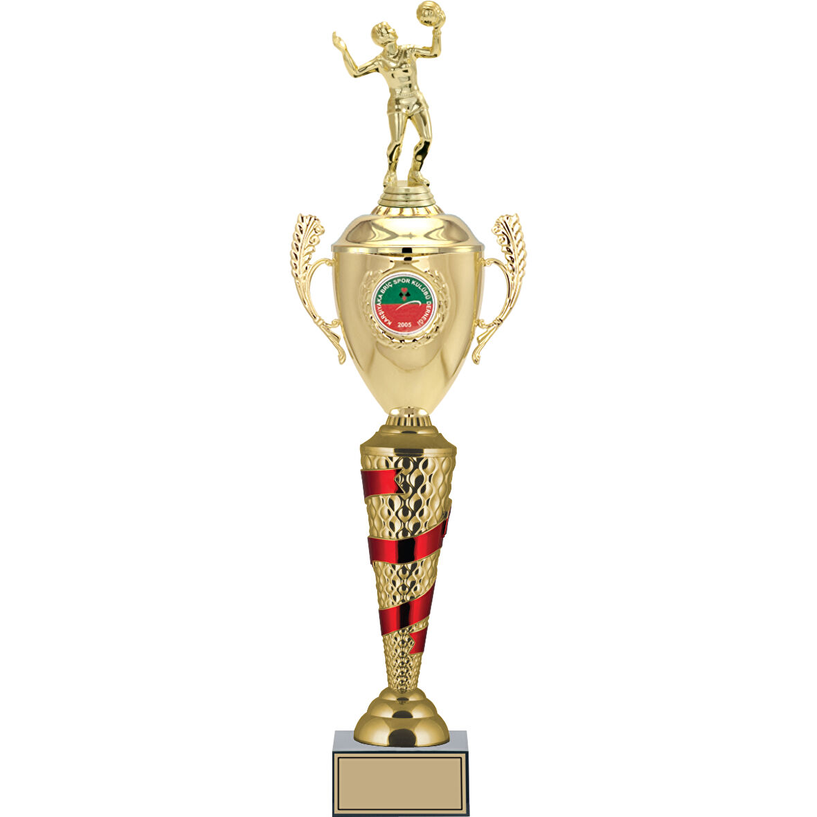 ODAK KUPA - Figürlü Kupalar - Voleybol Kadın Figürlü Kupalar FG-082 A - 61 cm