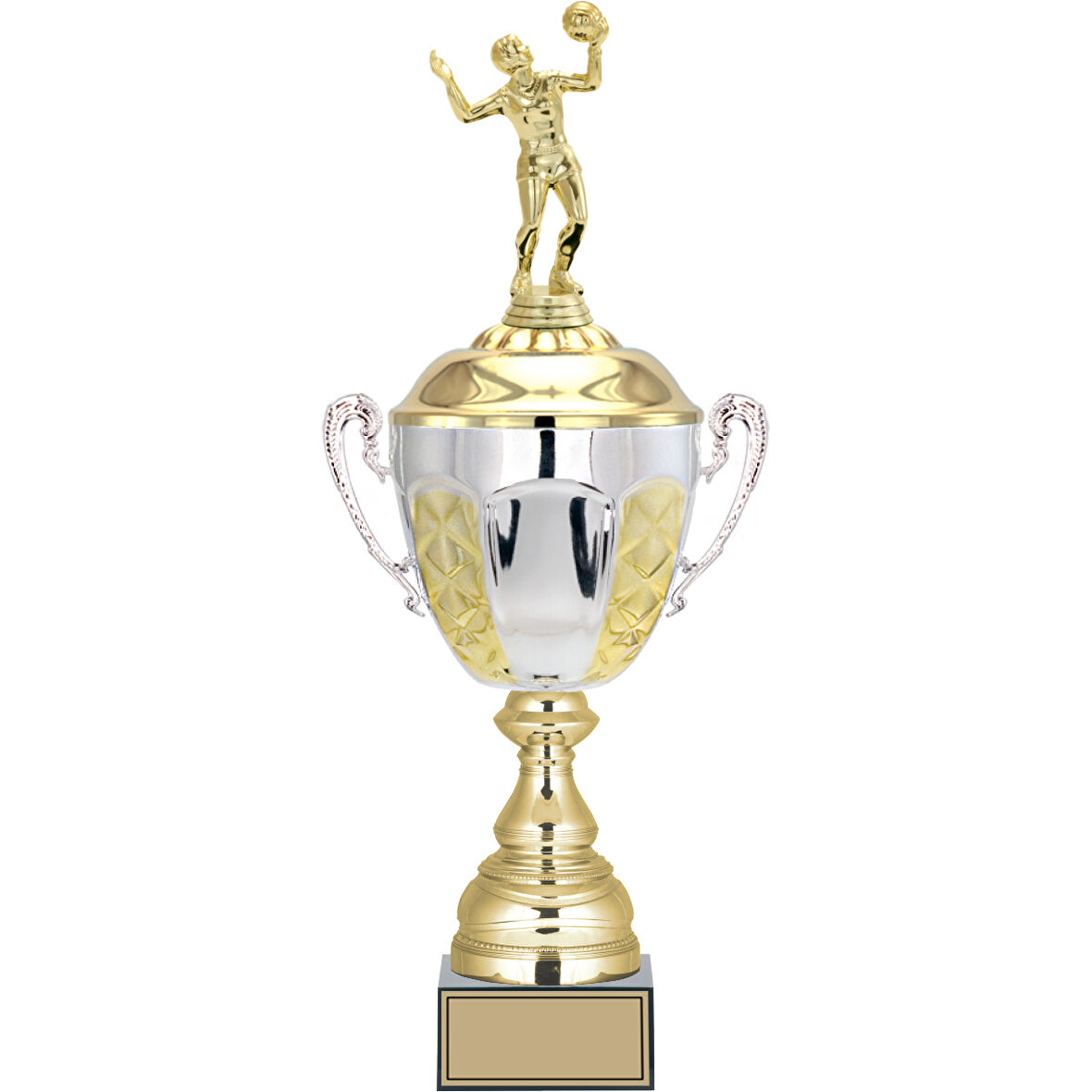 ODAK KUPA - Figürlü Kupalar - Voleybol Kadın Figürlü Kupalar FG-087 A - 50 cm