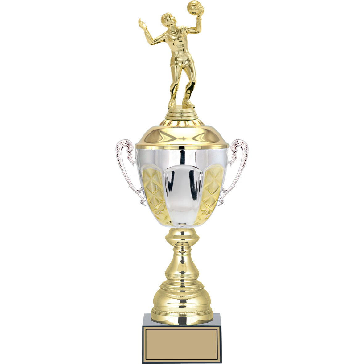 ODAK KUPA - Figürlü Kupalar - Voleybol Kadın Figürlü Kupalar FG-087 B - 46 cm