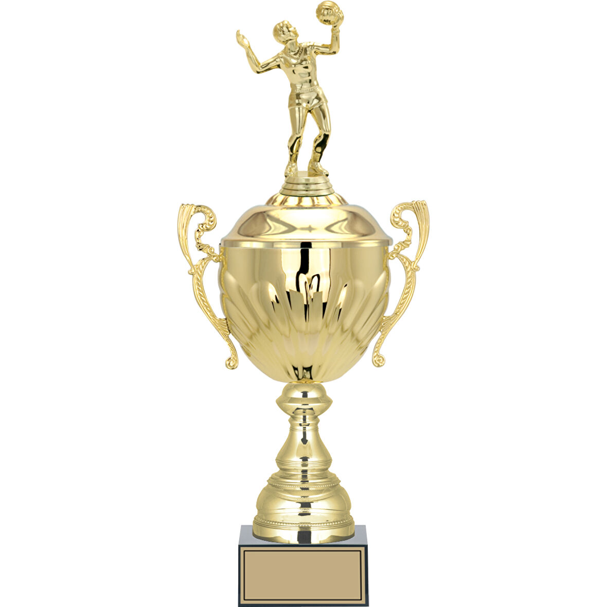 ODAK KUPA - Figürlü Kupalar - Voleybol Kadın Figürlü Kupalar FG-089 B - 47 cm