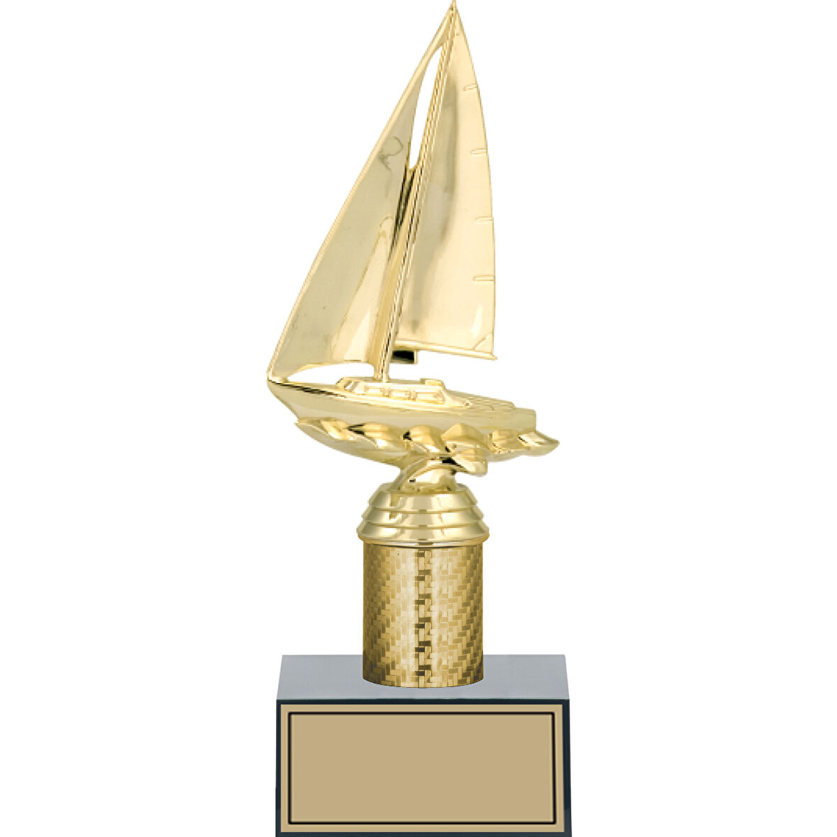 ODAK KUPA - Figürlü Kupalar - Yelken Figürlü Kupalar FG-001 A - 25 cm