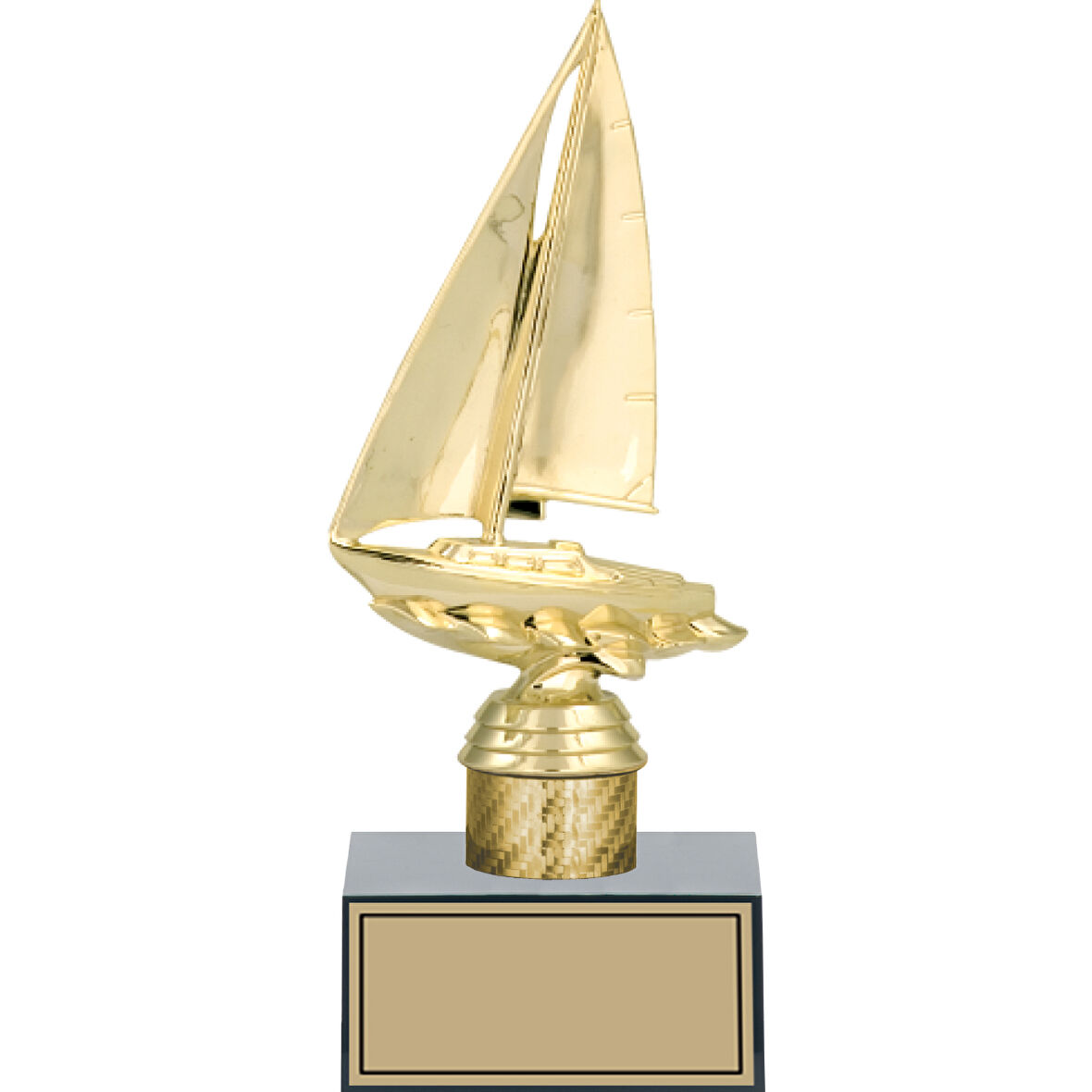 ODAK KUPA - Figürlü Kupalar - Yelken Figürlü Kupalar FG-001 B - 23 cm