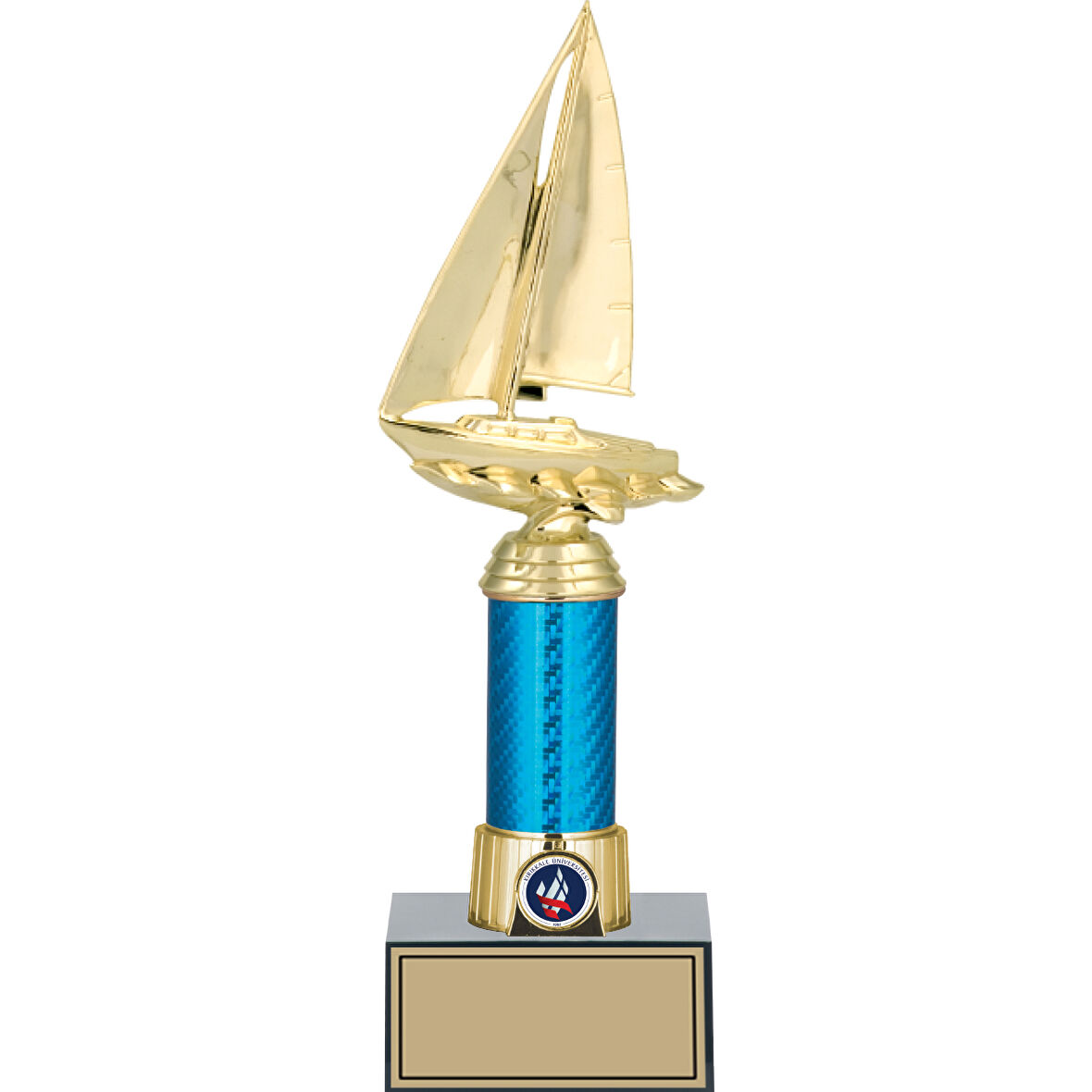 ODAK KUPA - Figürlü Kupalar - Yelken Figürlü Kupalar FG-005 B - 32 cm