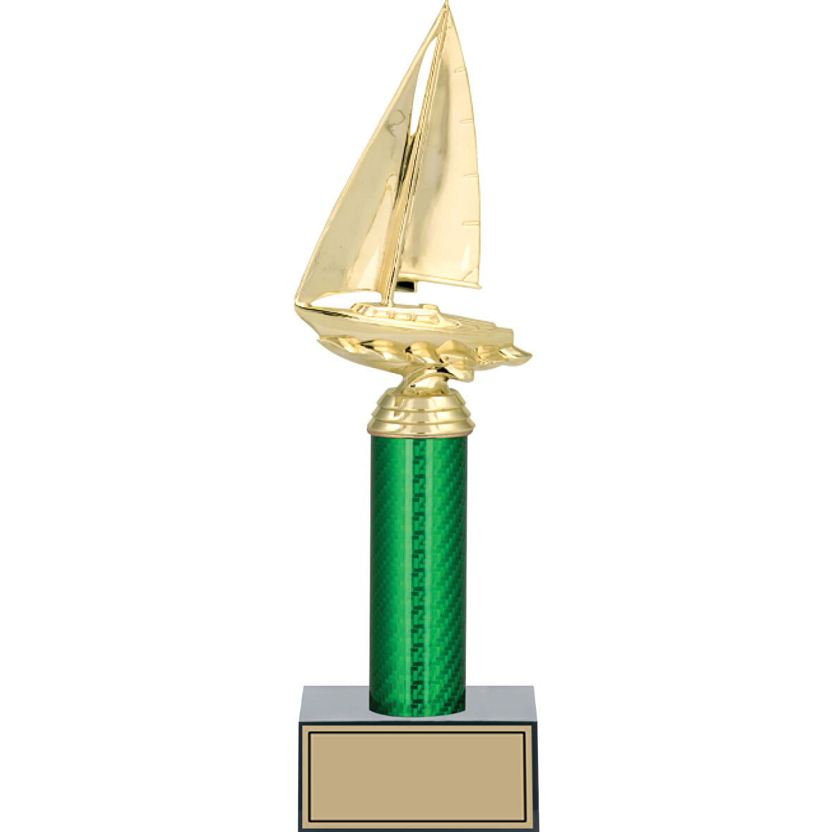 ODAK KUPA - Figürlü Kupalar - Yelken Figürlü Kupalar FG-006 A - 33 cm