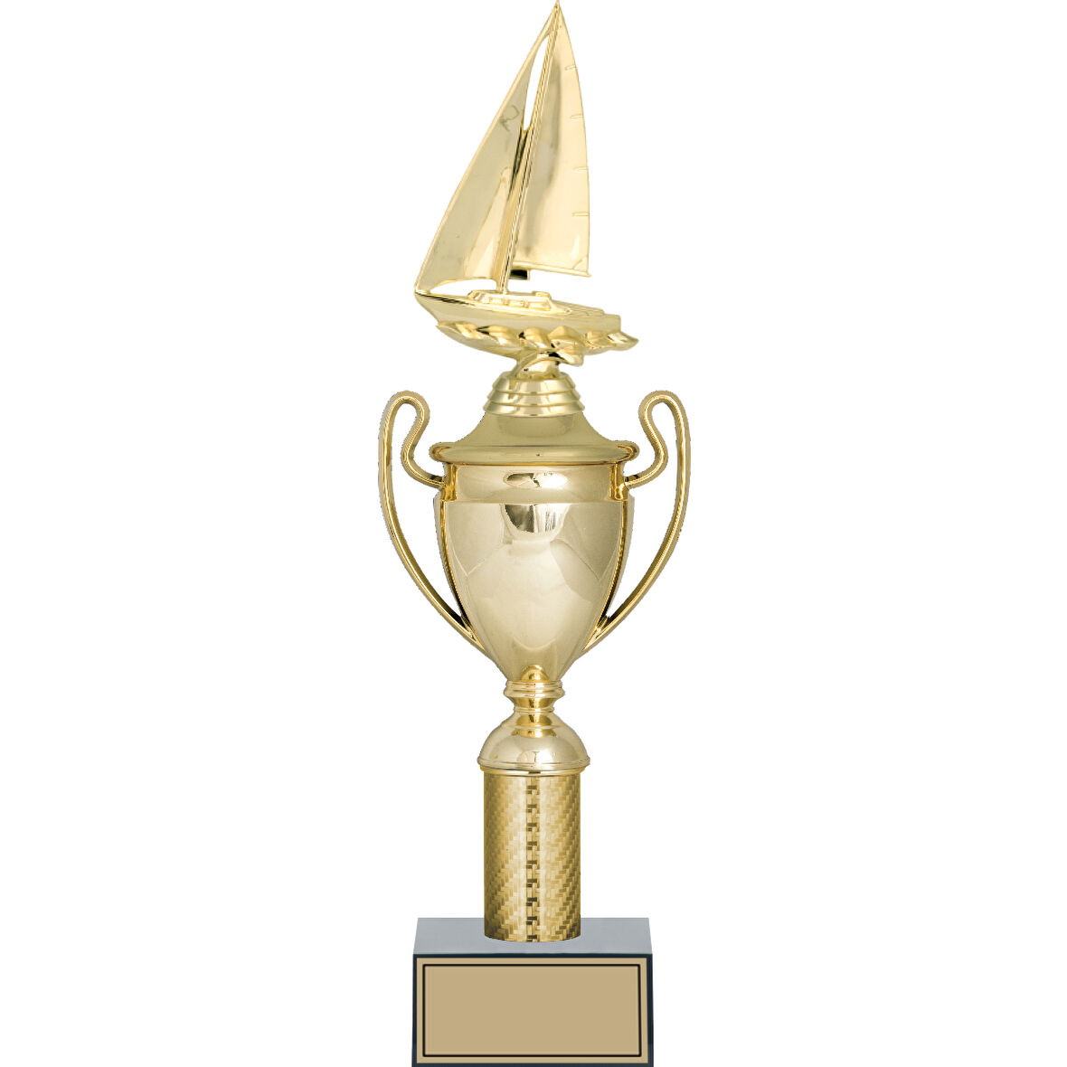 ODAK KUPA - Figürlü Kupalar - Yelken Figürlü Kupalar FG-019 C - 43 cm