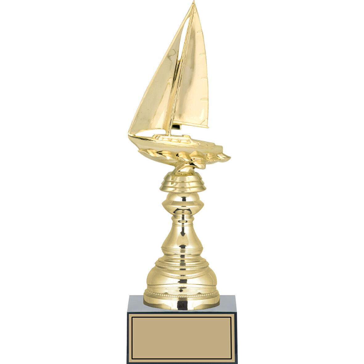 ODAK KUPA - Figürlü Kupalar - Yelken Figürlü Kupalar FG-023 C - 32 cm