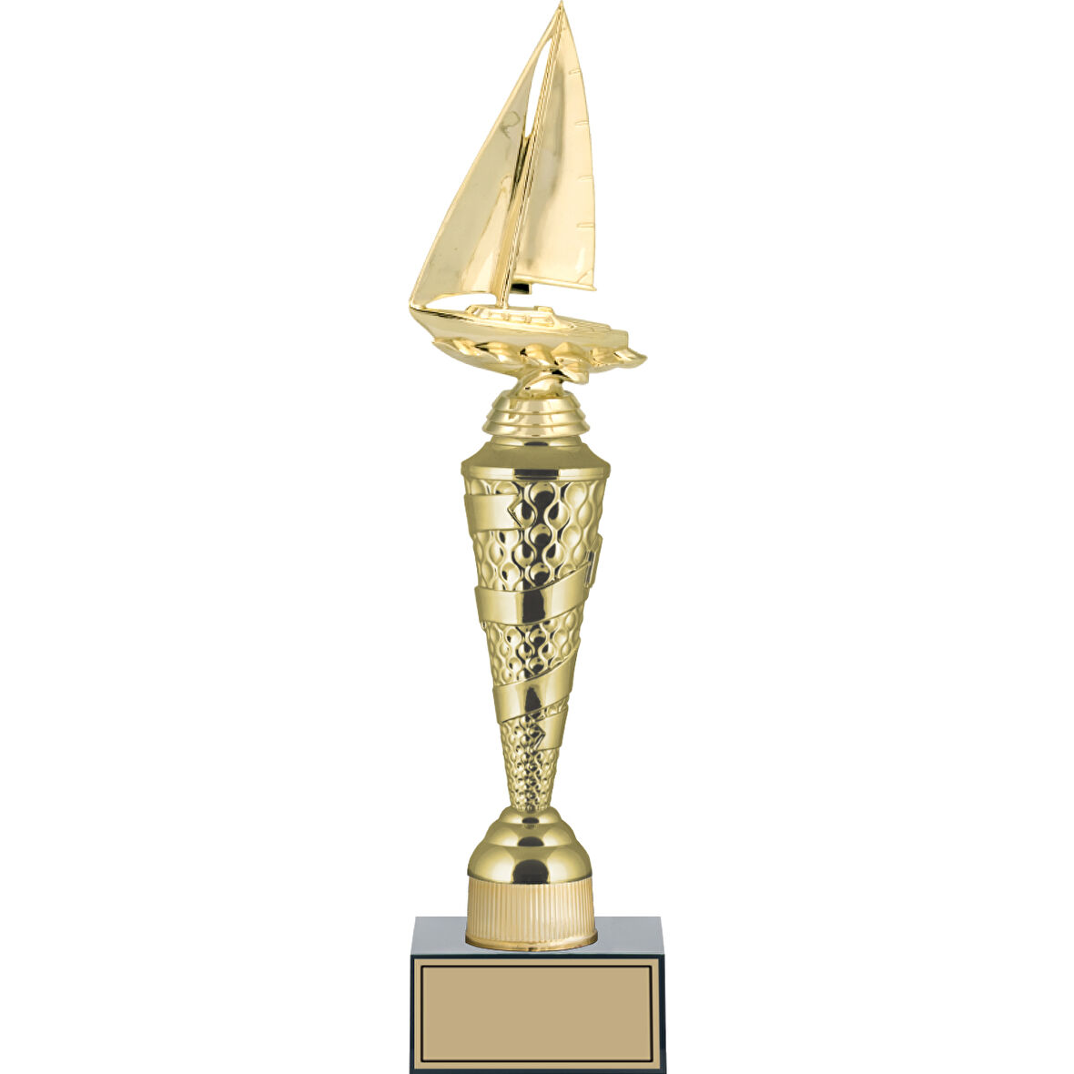 ODAK KUPA - Figürlü Kupalar - Yelken Figürlü Kupalar FG-027 C - 43 cm