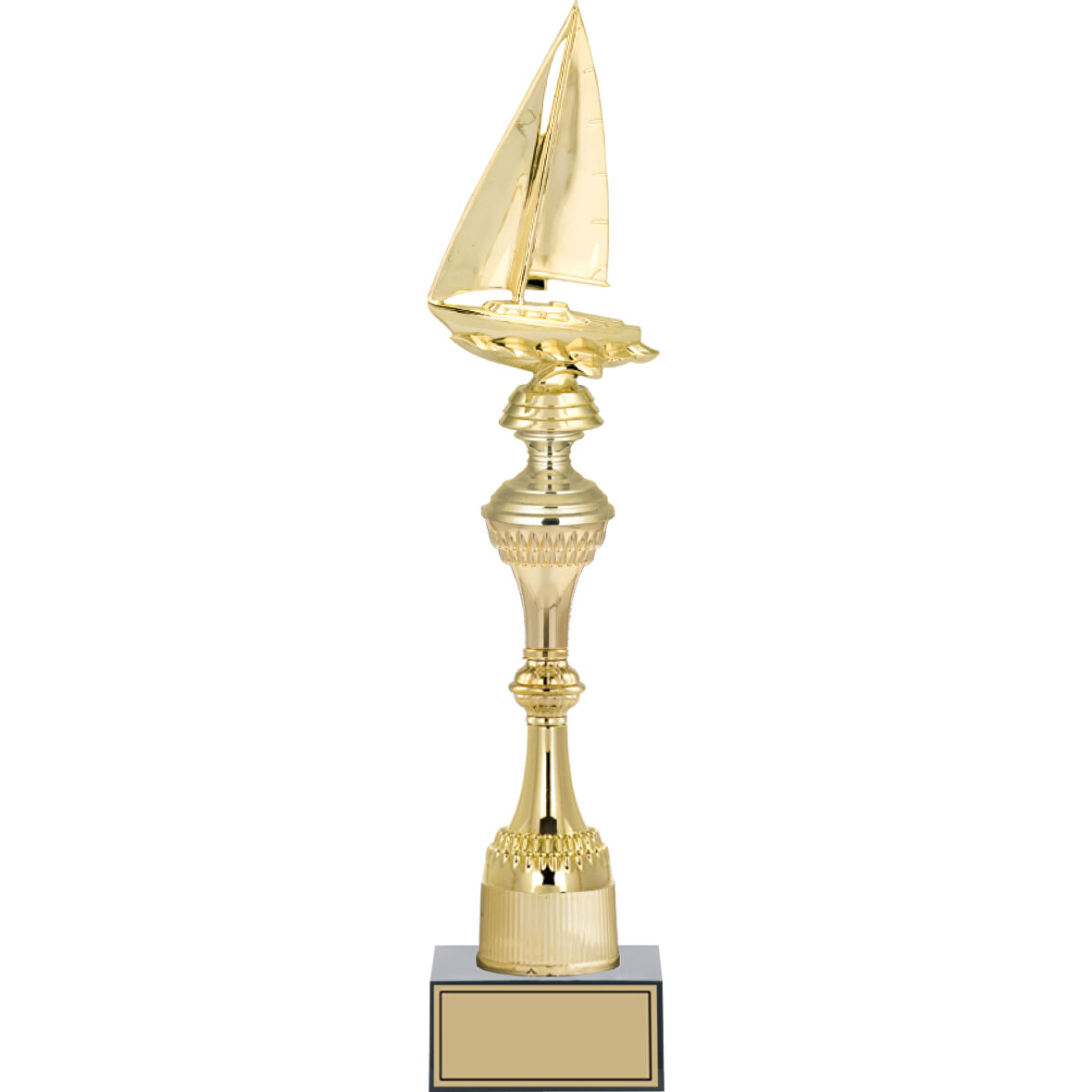 ODAK KUPA - Figürlü Kupalar - Yelken Figürlü Kupalar FG-031 B - 45 cm