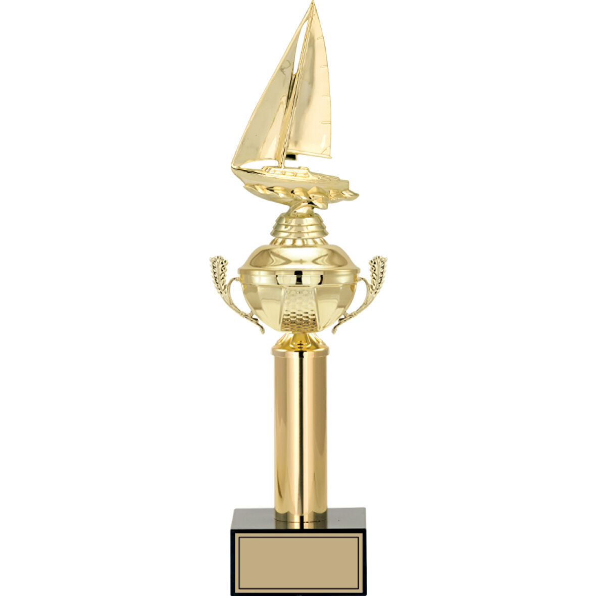 ODAK KUPA - Figürlü Kupalar - Yelken Figürlü Kupalar FG-048 B - 44 cm