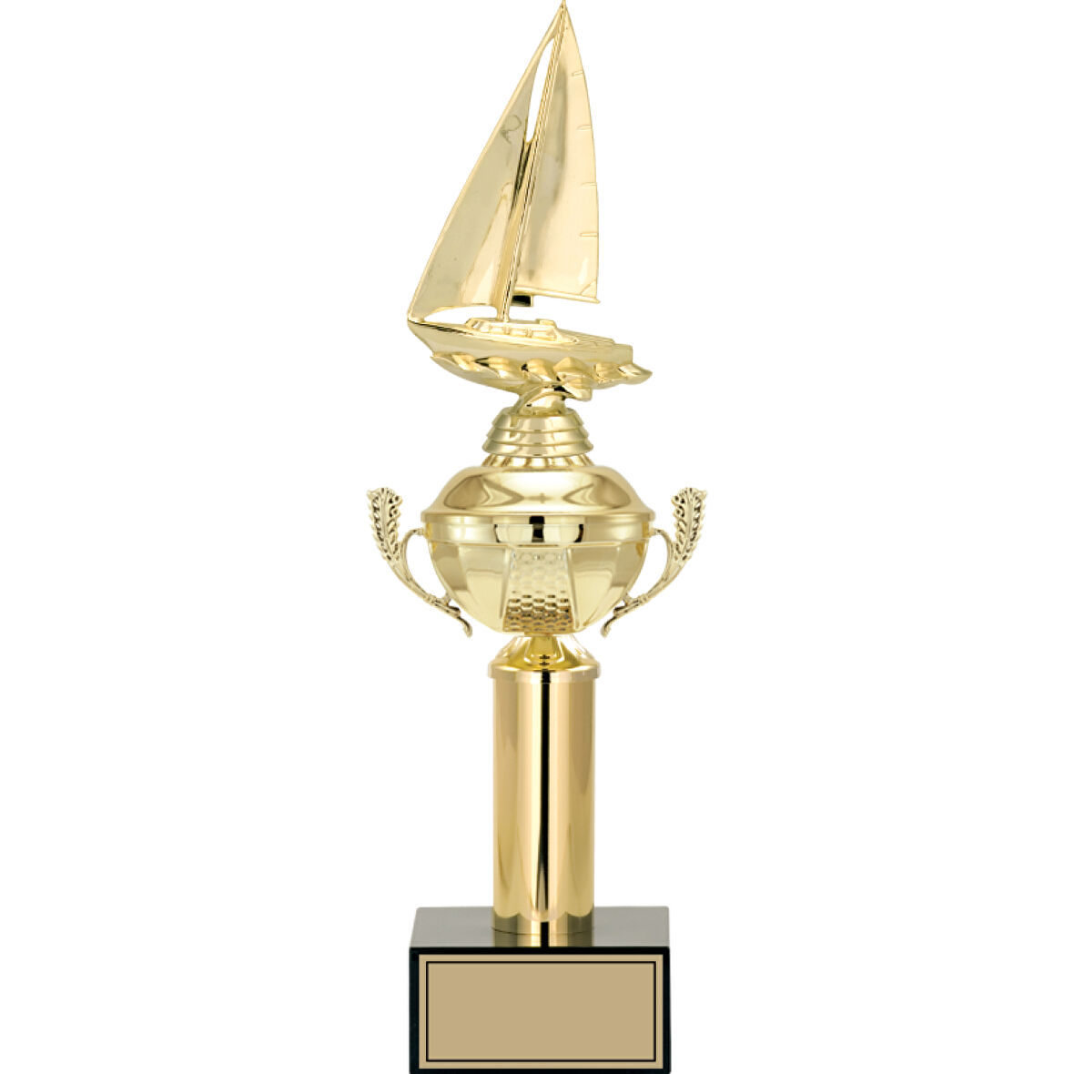 ODAK KUPA - Figürlü Kupalar - Yelken Figürlü Kupalar FG-048 C - 41 cm