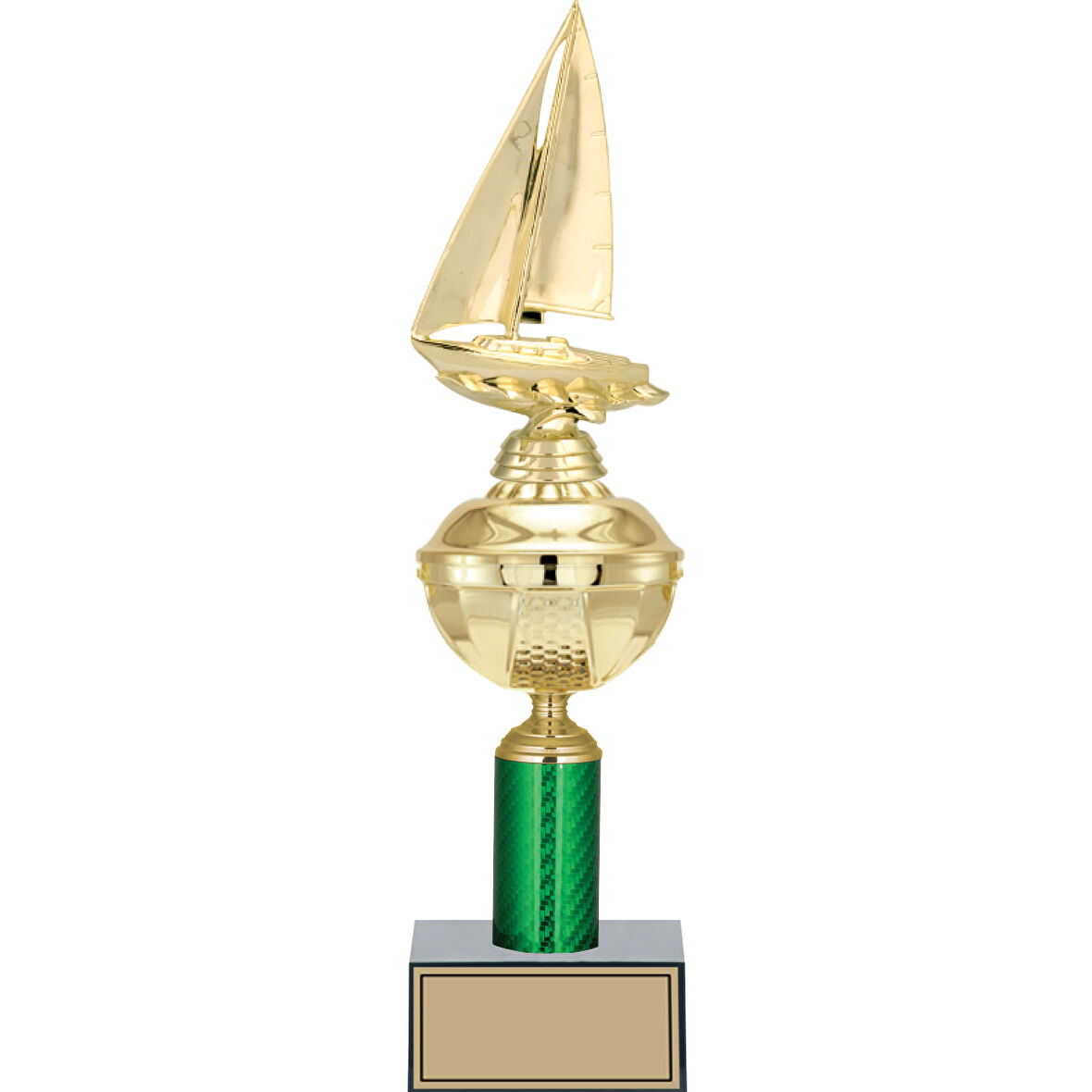 ODAK KUPA - Figürlü Kupalar - Yelken Figürlü Kupalar FG-049 C - 40 cm