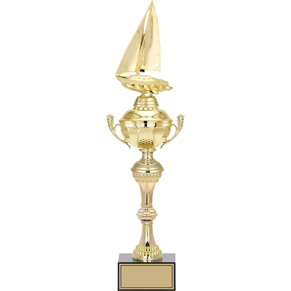 ODAK KUPA - Figürlü Kupalar - Yelken Figürlü Kupalar FG-062 C - 48 cm