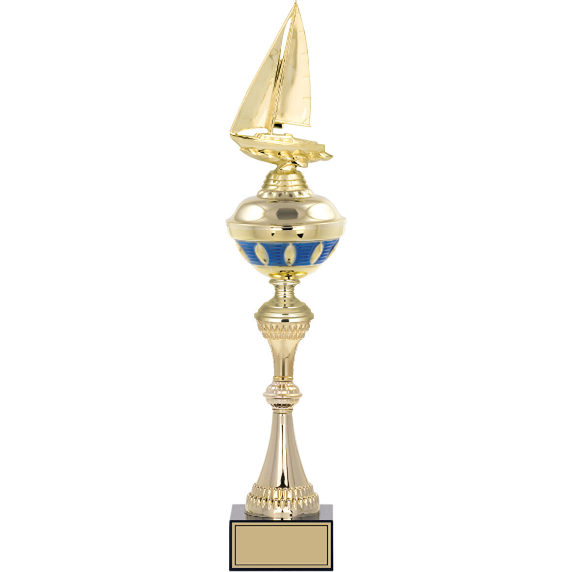 ODAK KUPA - Figürlü Kupalar - Yelken Figürlü Kupalar FG-063 A - 53 cm