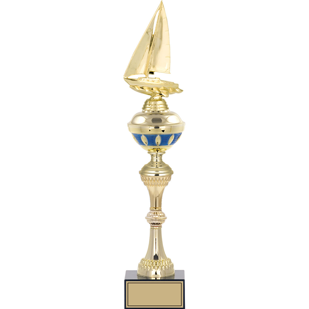 ODAK KUPA - Figürlü Kupalar - Yelken Figürlü Kupalar FG-063 B - 50 cm