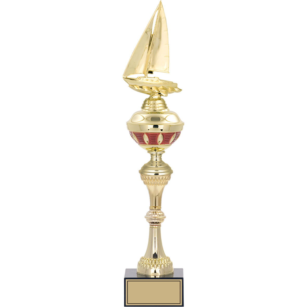 ODAK KUPA - Figürlü Kupalar - Yelken Figürlü Kupalar FG-064 B - 50 cm