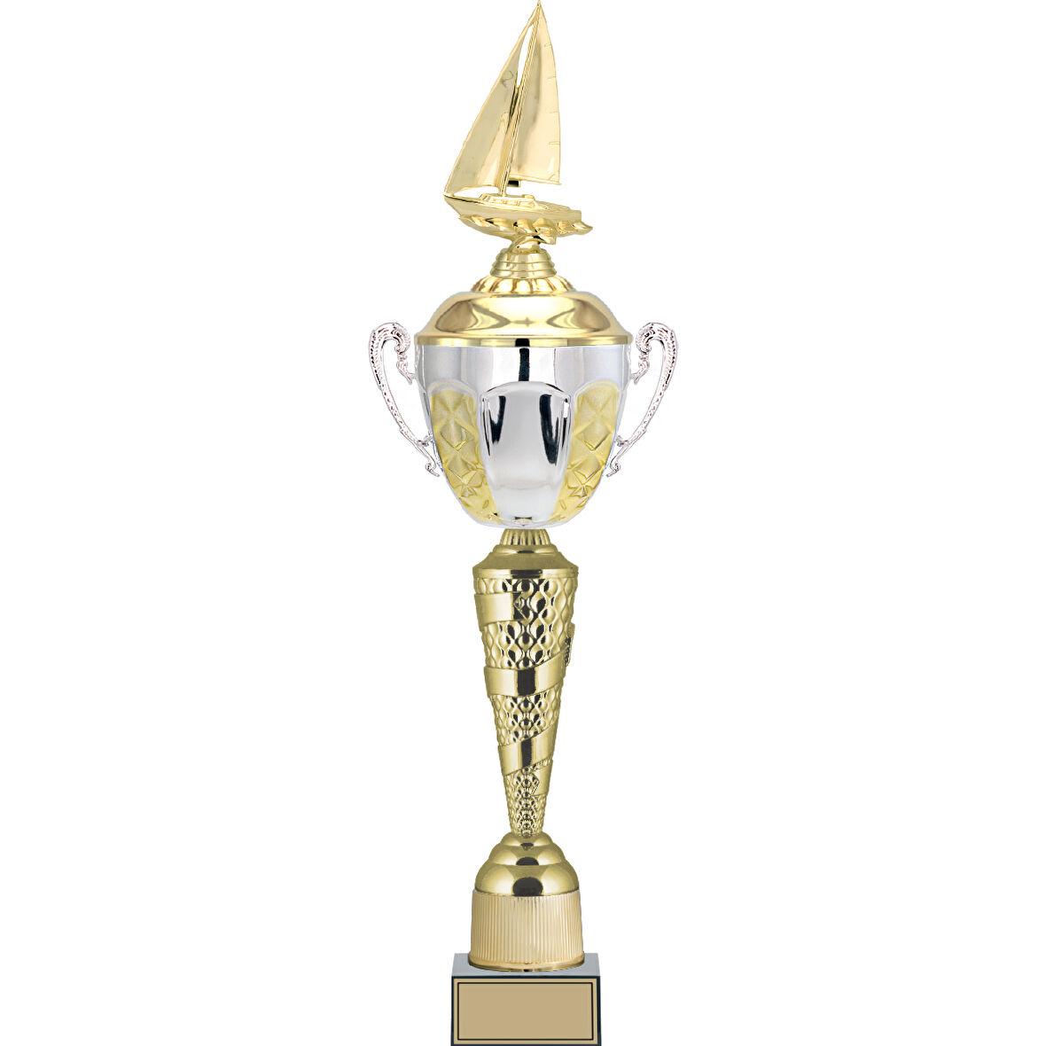 ODAK KUPA - Figürlü Kupalar - Yelken Figürlü Kupalar FG-088 A - 67 cm