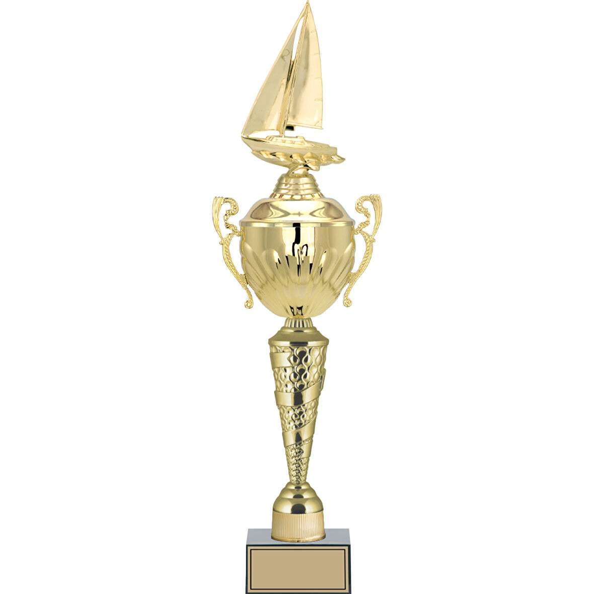 ODAK KUPA - Figürlü Kupalar - Yelken Figürlü Kupalar FG-090 C - 57 cm