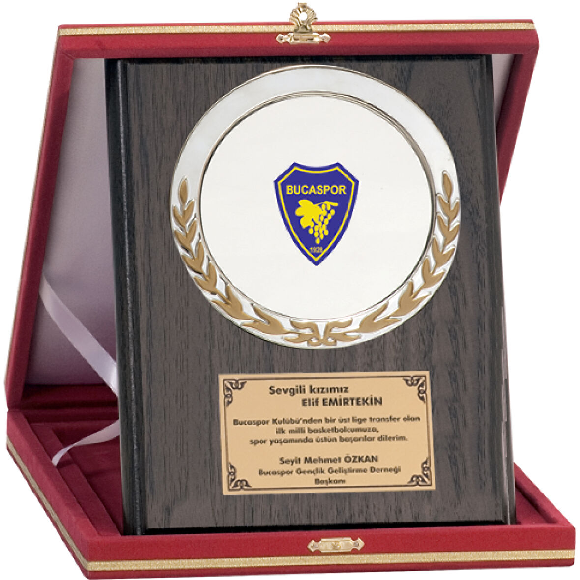 ODAK KUPA - Ahşap Plaketler - PL-015 B - 18x24 cm