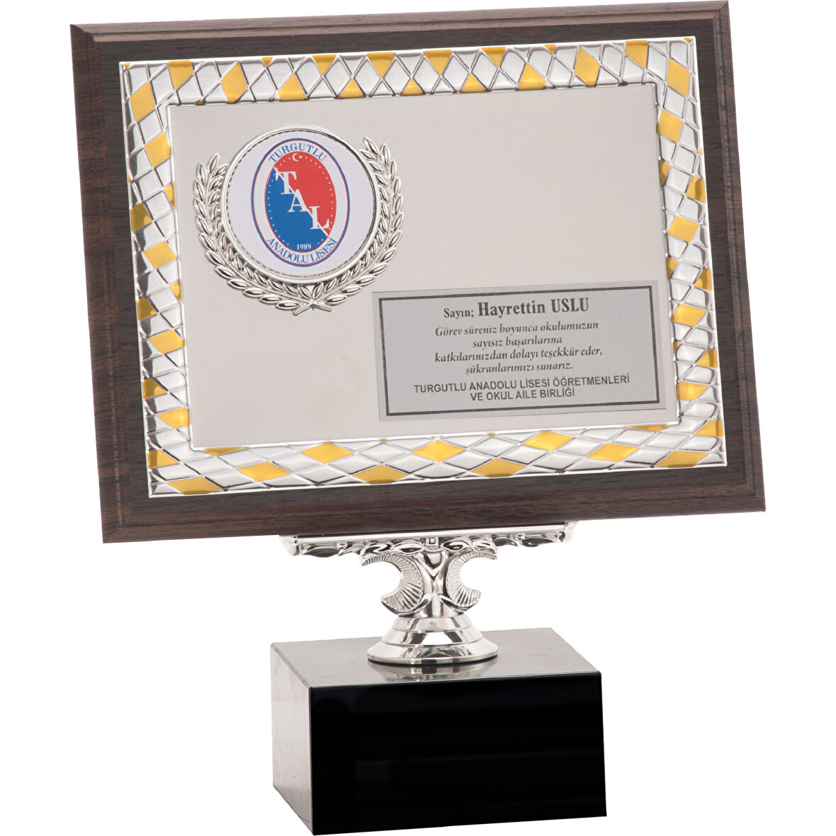 ODAK KUPA - Ahşap Plaketler - PL-020 A - 18x24 cm