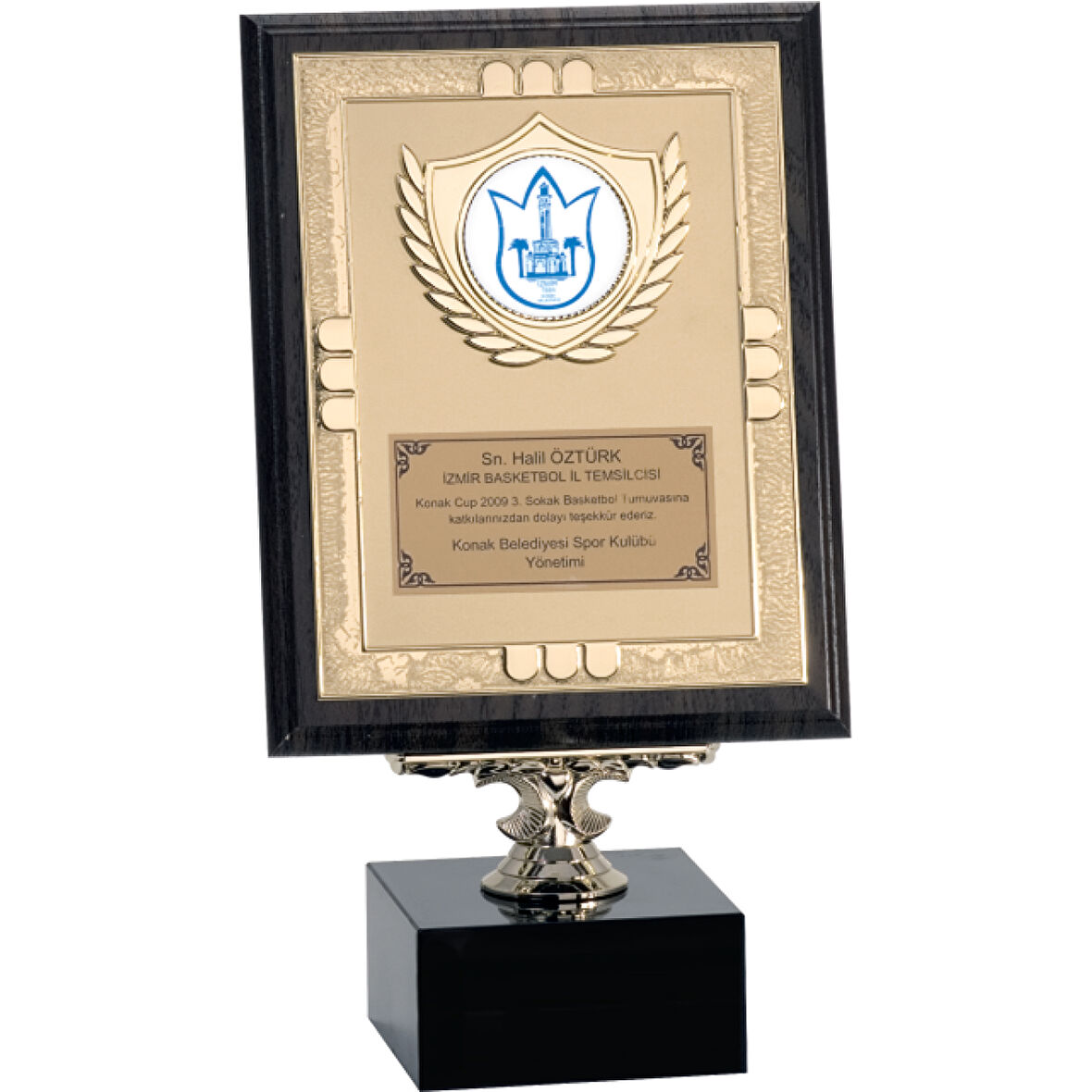 ODAK KUPA - Ahşap Plaketler - PL-026 A - 18x24 cm