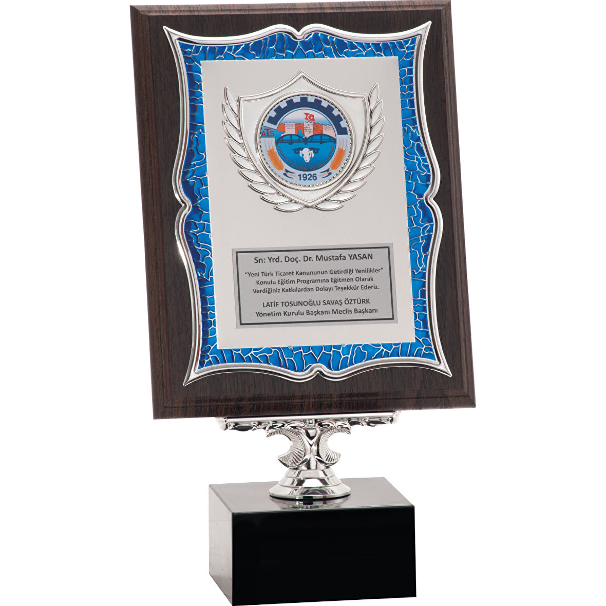 ODAK KUPA - Ahşap Plaketler - PL-034 A - 18x24 cm