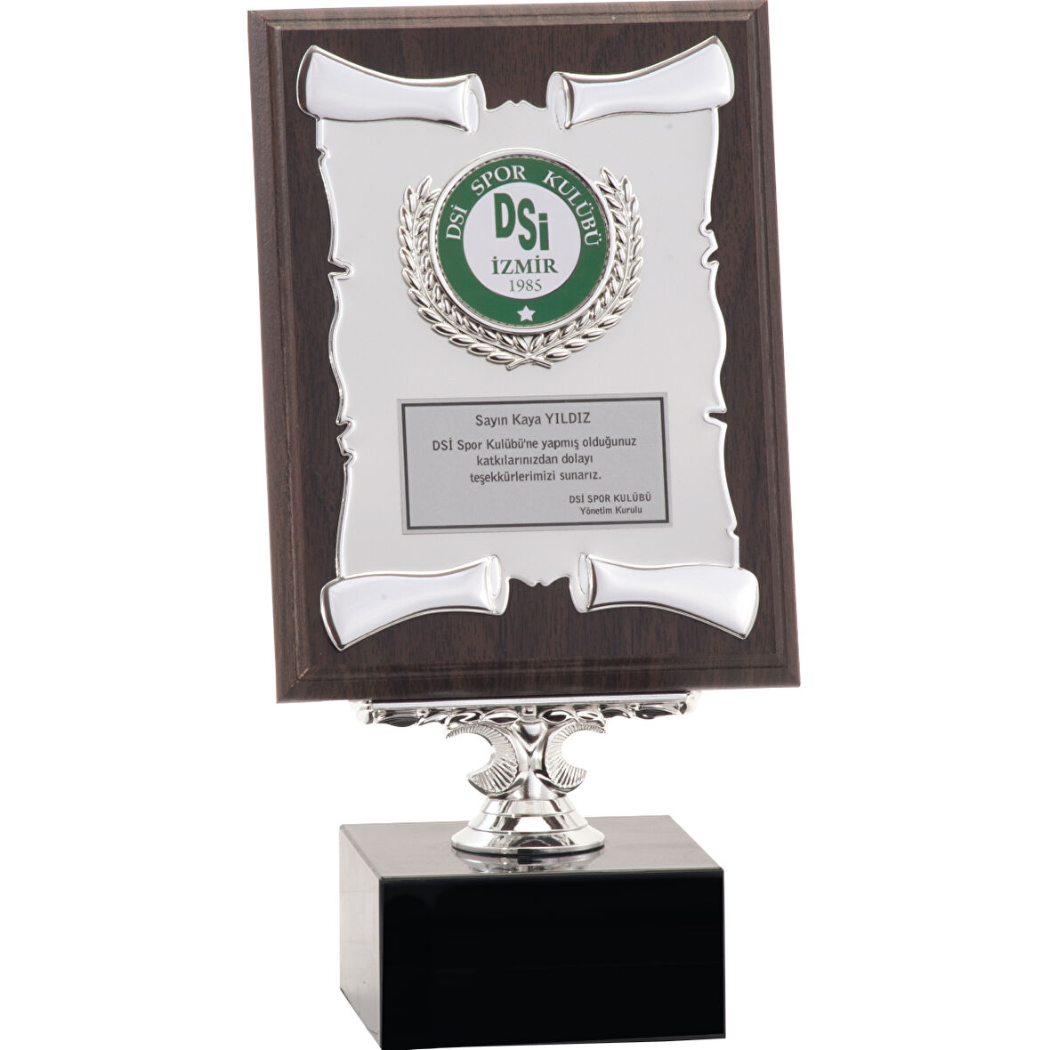 ODAK KUPA - Ahşap Plaketler - PL-038 B - 15x20 cm