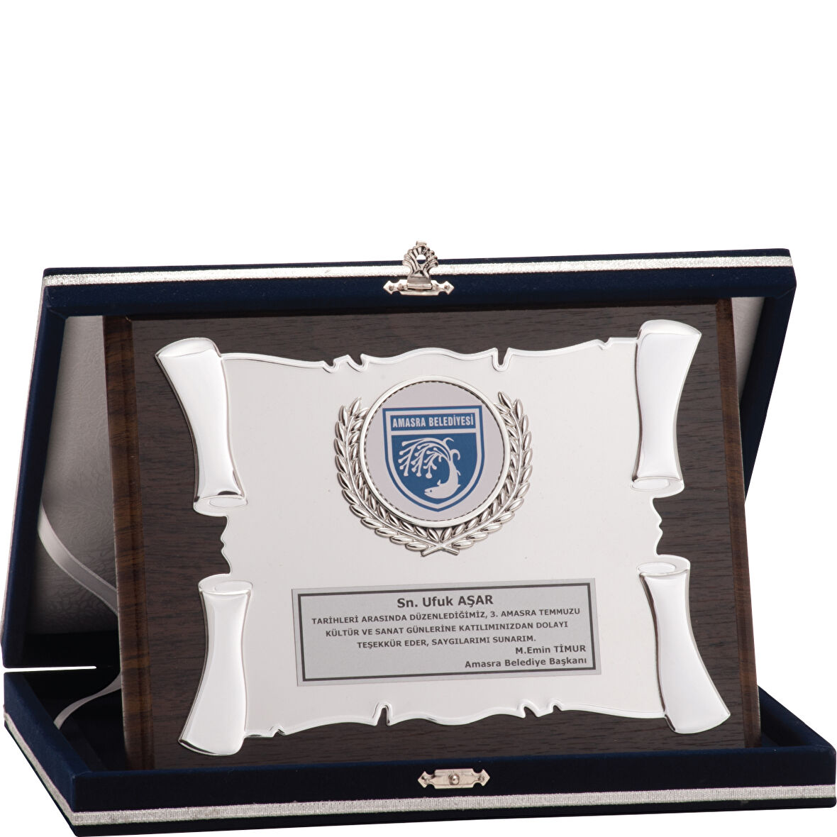 ODAK KUPA - Ahşap Plaketler - PL-039 A - 18x24 cm