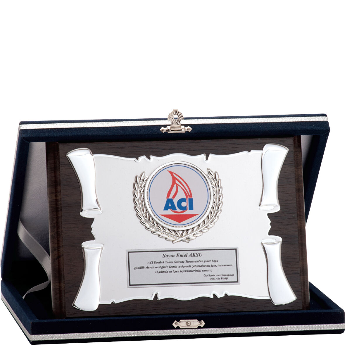 ODAK KUPA - Ahşap Plaketler - PL-039 B - 15x20 cm