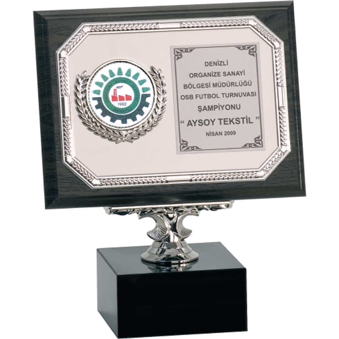 ODAK KUPA - Ahşap Plaketler - PL-048 B - 15x20 cm