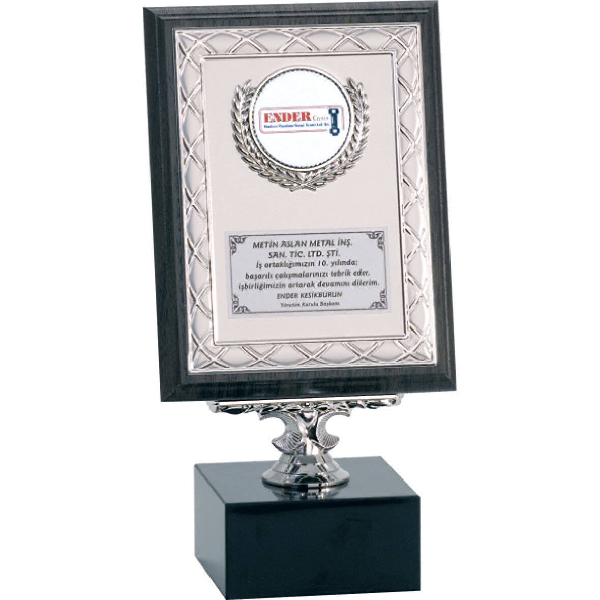 ODAK KUPA - Ahşap Plaketler - PL-062 B - 15x20 cm