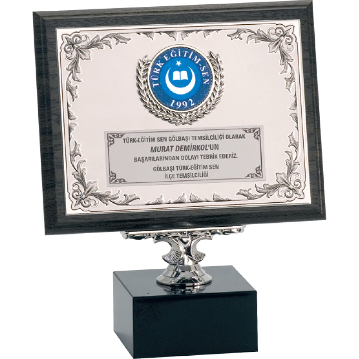 ODAK KUPA - Ahşap Plaketler - PL-068 A - 18x24 cm