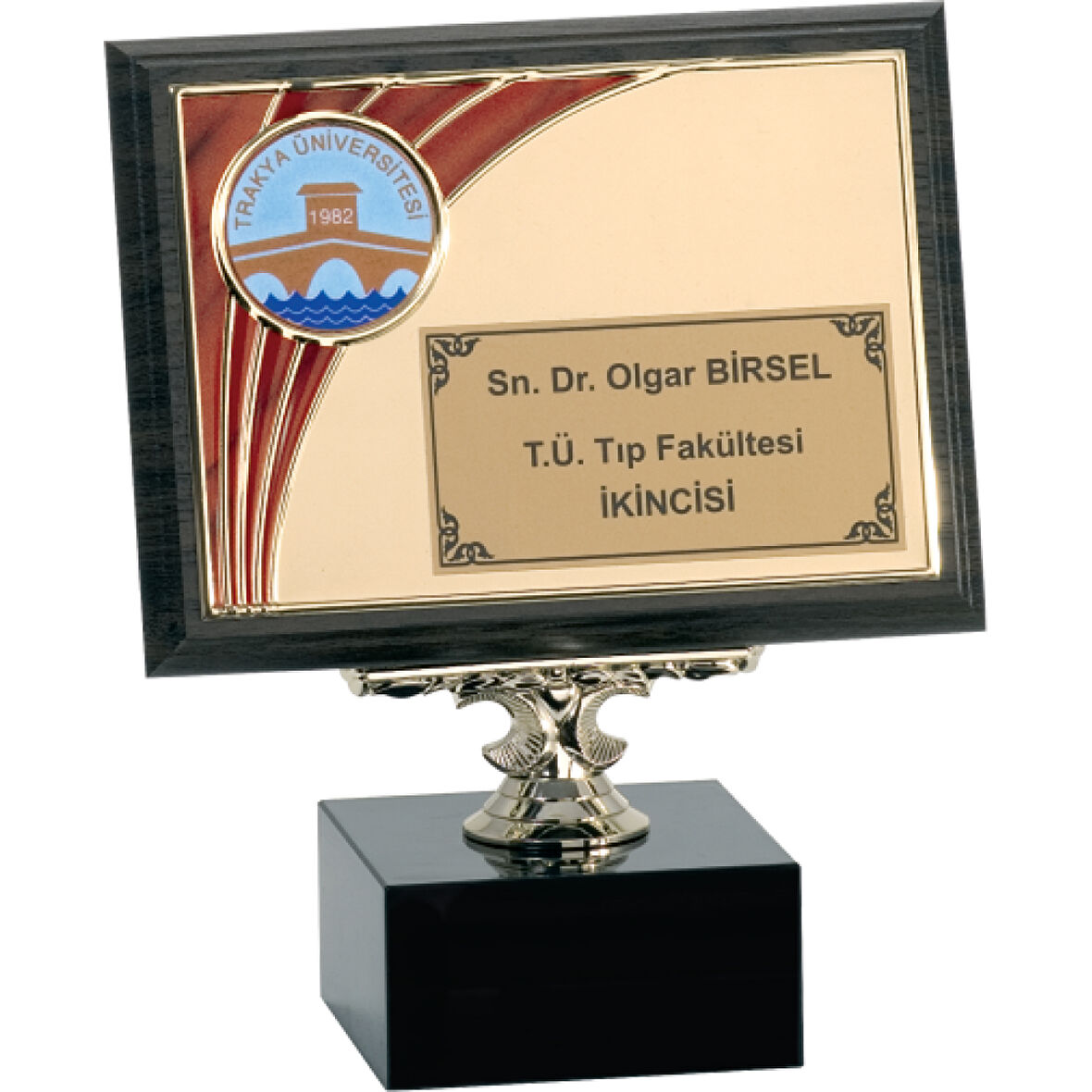 ODAK KUPA - Ahşap Plaketler - PL-076 B - 15x20 cm